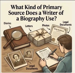 What Kind of Primary Source Does a Writer of a Biography Use